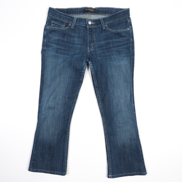 Levis 524 Jeans Too Superlow Boot Low Rise Medium - Picture 1 of 8